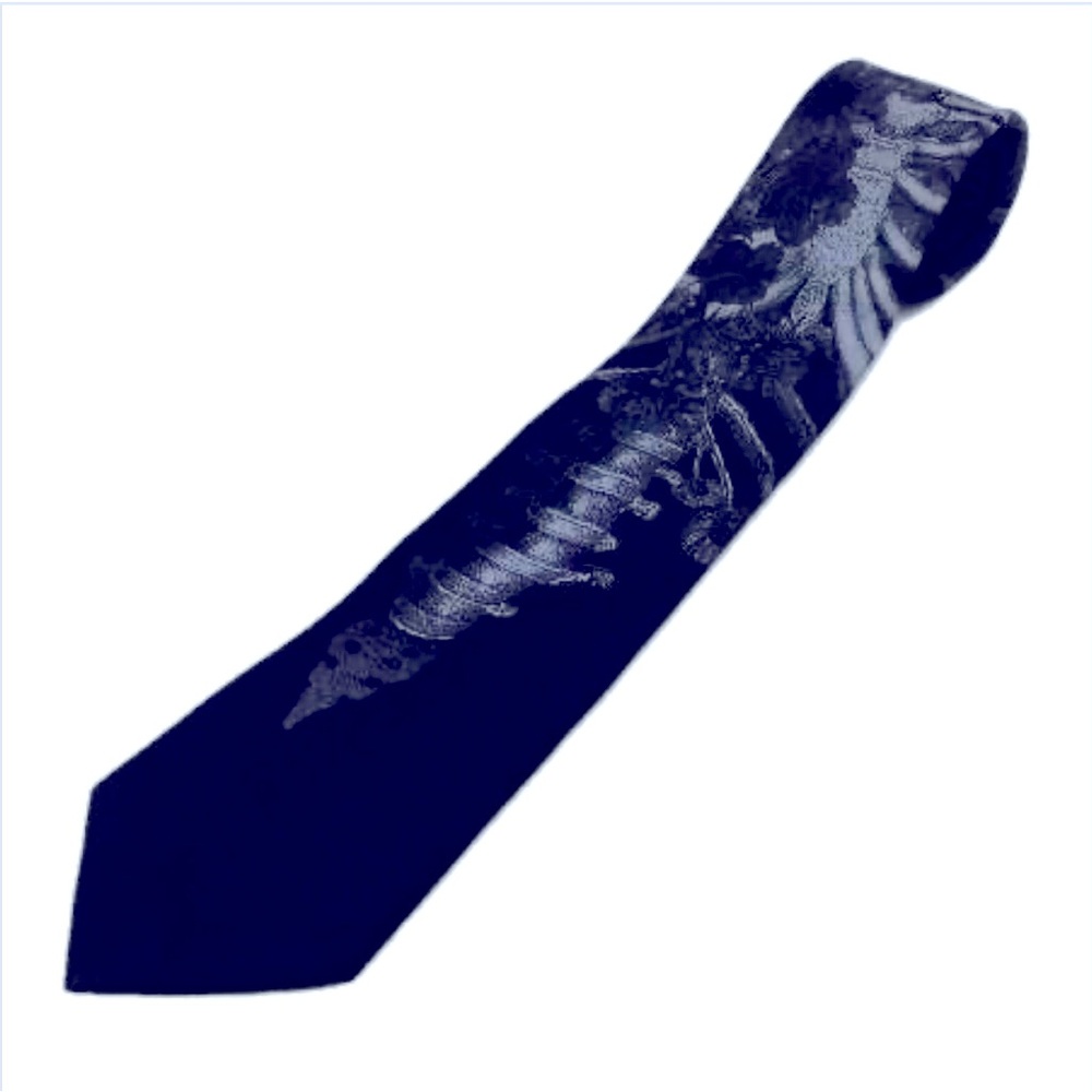 YOHJI YAMAMOTO SILK TIE NECKTIE JAPAN S YTE